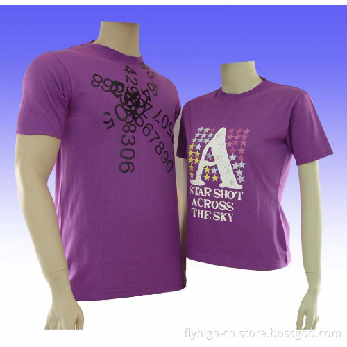 100% Cotton Couple T-Shirts